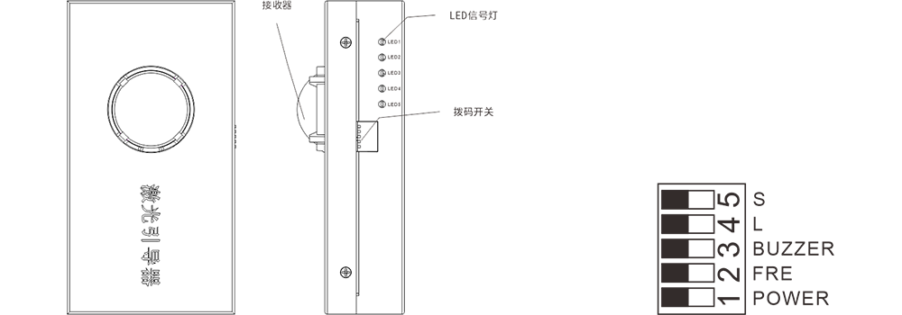 激光入侵探測器使用說明書