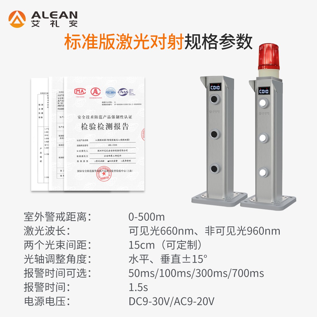 聚焦大交通行業——艾禮安激光對射大有可為