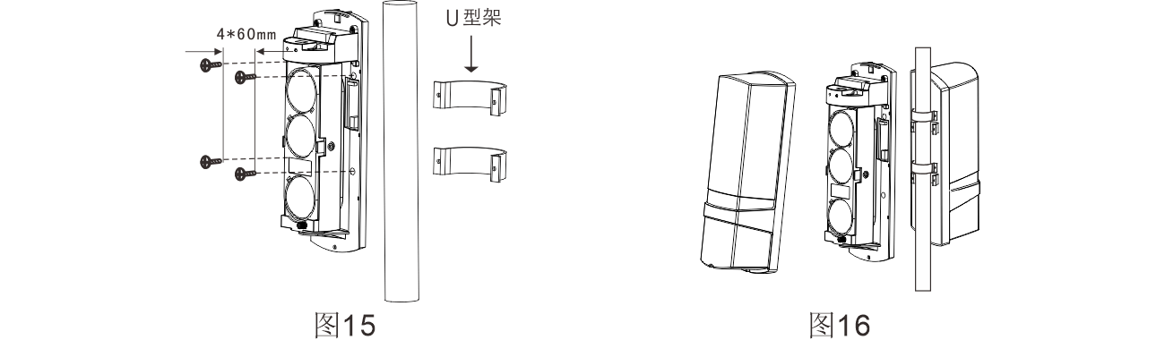 ABE系列兩光束紅外對射（標準版） 使用說明書