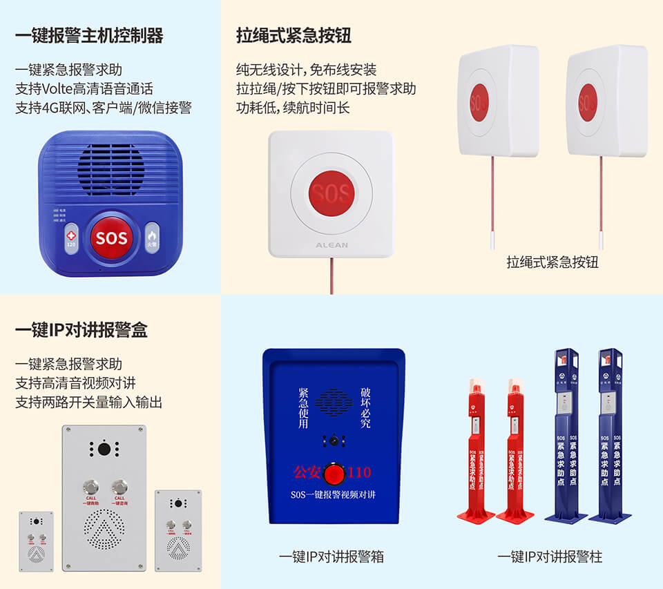 緊急求助報警系統產品推薦