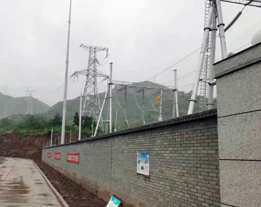 國網電力山東某變電站|脈沖電子圍欄